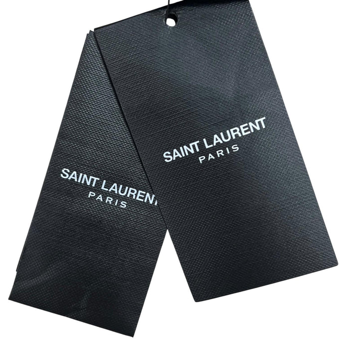 Excellent SAINT LAURENT PARIS Pants check half Brown wool Women IT 36 661318