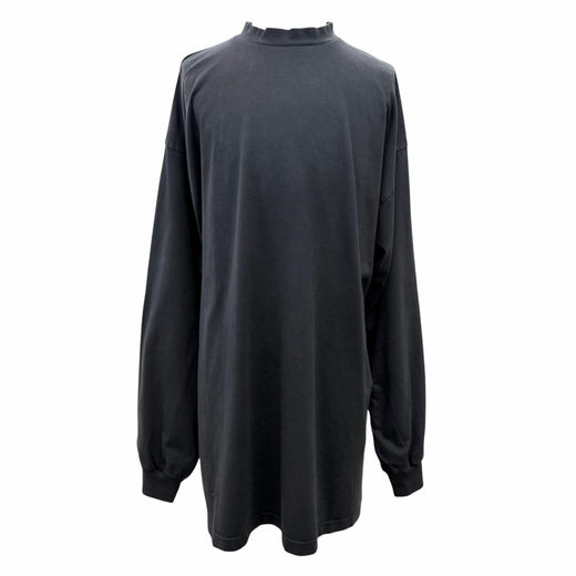 Pristine BALENCIAGA Long-sleeved T-shirt Back Label Oversized Long 3 693949