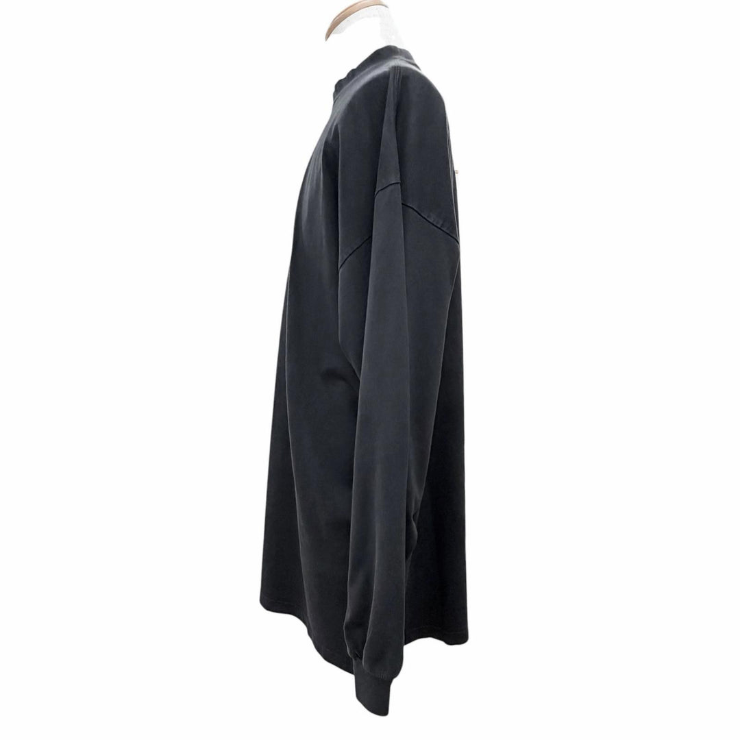 Pristine BALENCIAGA Long-sleeved T-shirt Back Label Oversized Long 3 693949