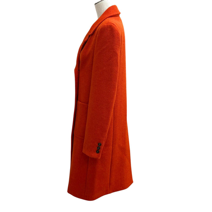 Excellent WEEKEND MaxMara coat Harris Tweed Double-Breasted wool 40 501616136