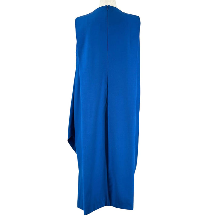 Excellent ENFOLD one piece Sleeveless long blue wool Women 38 300BS333-0410
