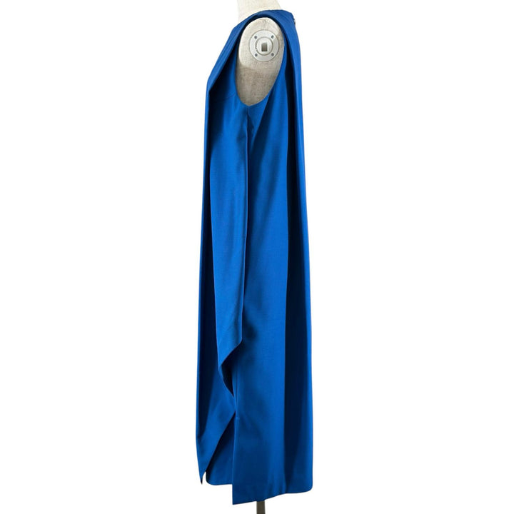 Excellent ENFOLD one piece Sleeveless long blue wool Women 38 300BS333-0410