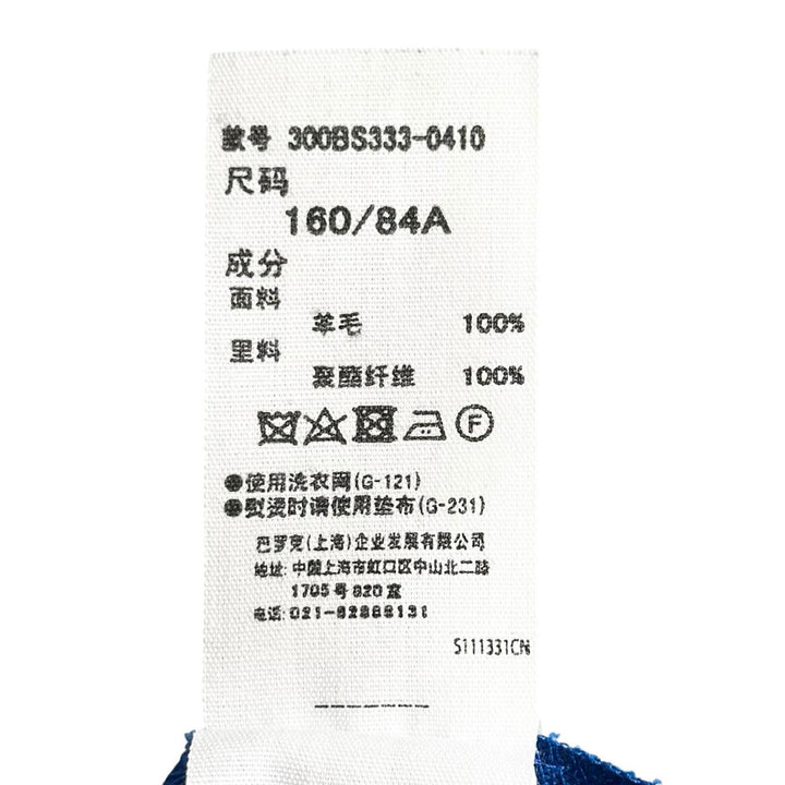 Excellent ENFOLD one piece Sleeveless long blue wool Women 38 300BS333-0410