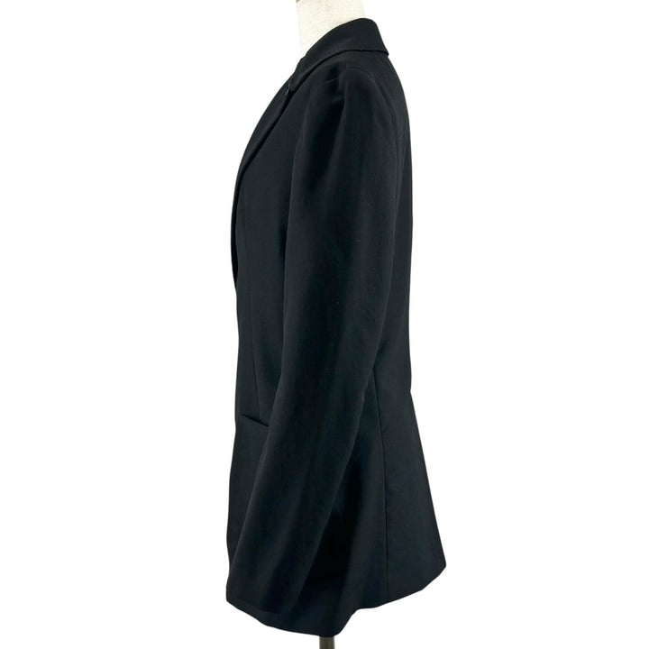 Excellent Y's Jacket Notched lapel single-breasted wool gabardine jacket wool