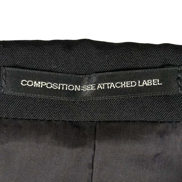 Excellent Y's Jacket Notched lapel single-breasted wool gabardine jacket wool