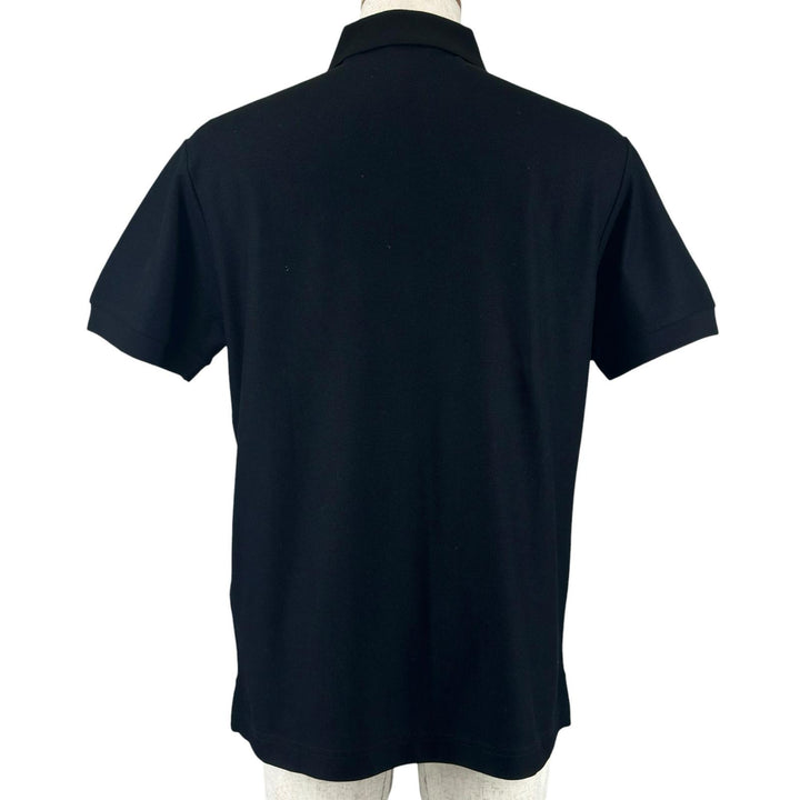 Great BURBERRY Short sleeve polo shirt Knight on horseback logo