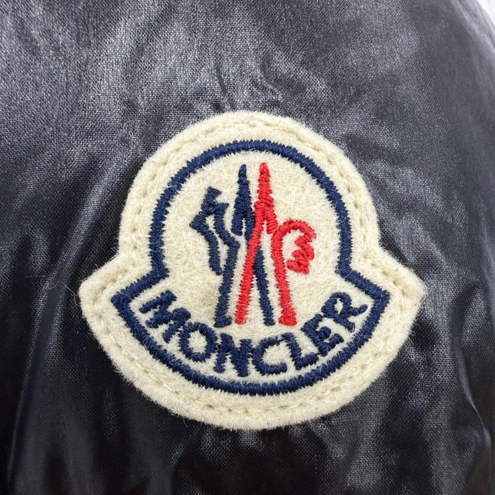 Great MONCLER Down jacket BAYARD Logo patch and hood ZIP UP black Women 0