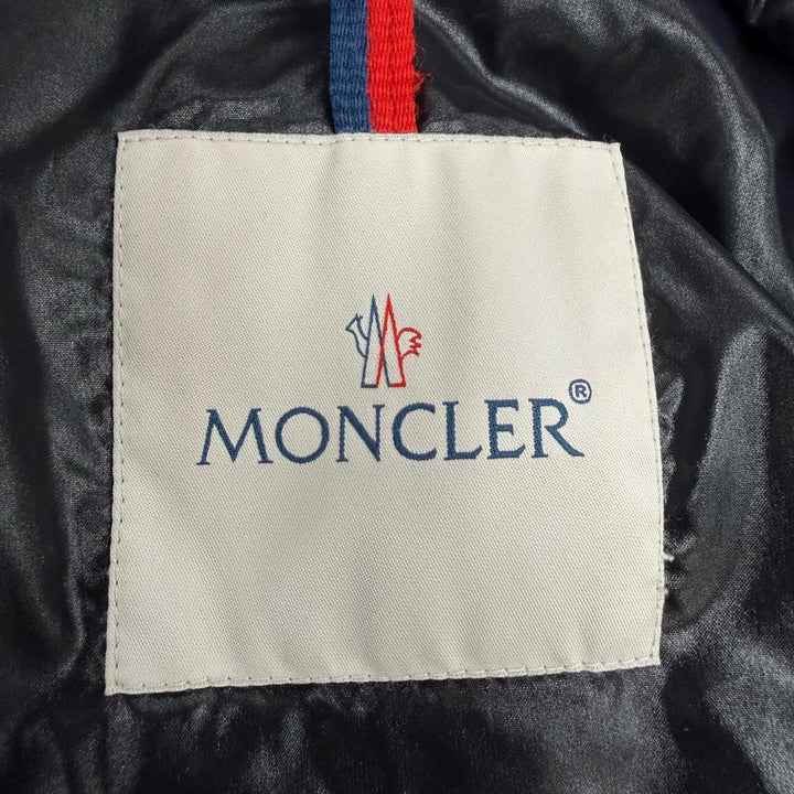 Great MONCLER Down jacket BAYARD Logo patch and hood ZIP UP black Women 0