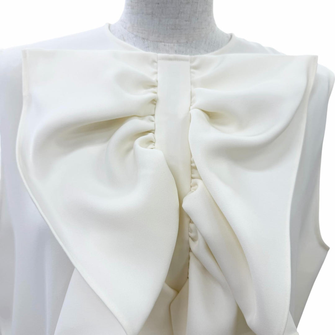 Excellent YOKO CHAN tops Sleeveless volume ruffle blouse T-shirt YCB-325-497