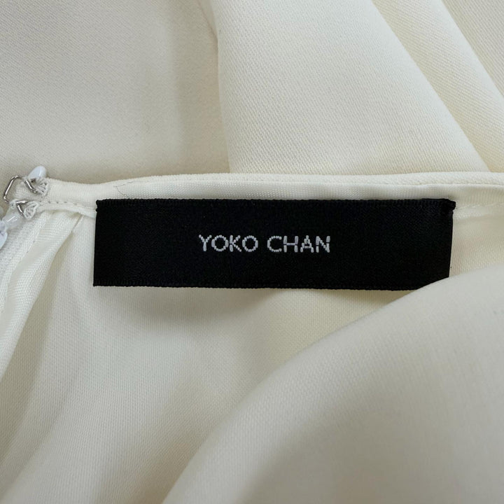 Excellent YOKO CHAN tops Sleeveless volume ruffle blouse T-shirt YCB-325-497