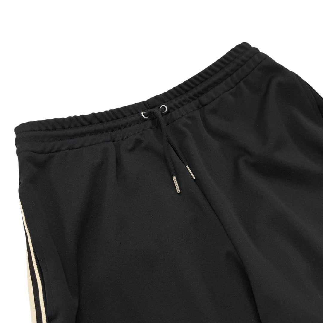 Great CELINE Pants Logo embroidery double-faced side stripe track jacket black