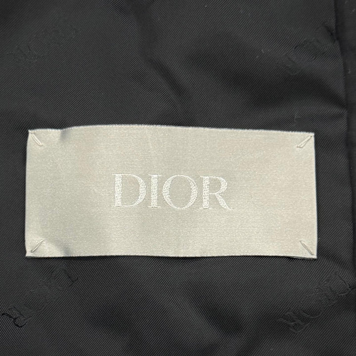 Great DIOR coat Back logo embroidery, hooded, padded, jacket IT 50 413C303B6281