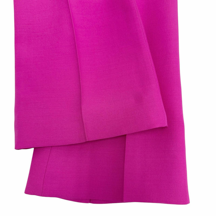 Excellent VALENTINO Rockstud Center-Pressed Flare Pants pink wool 36 2B3RB5601CF