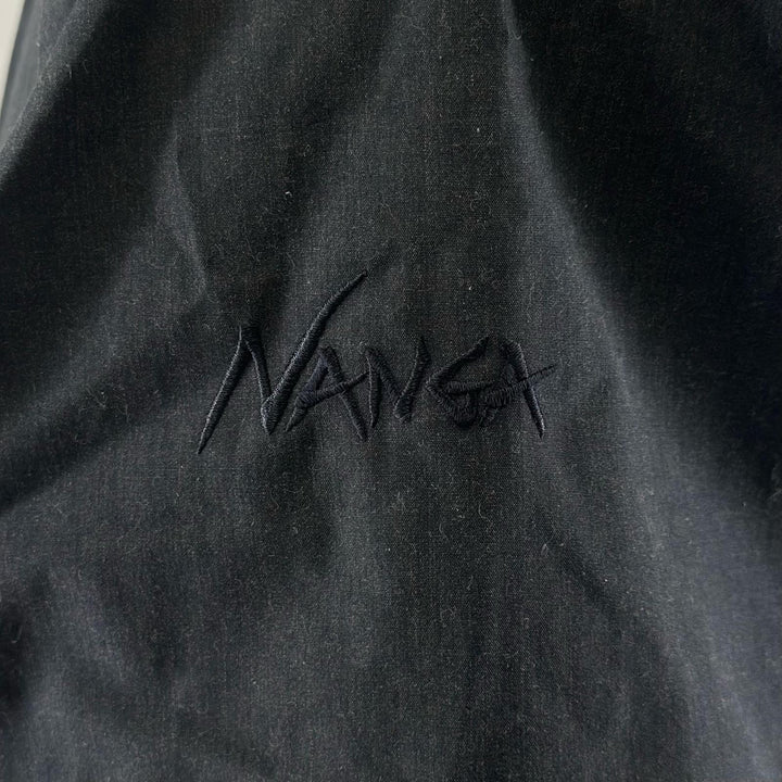 Great NANGA mountain hoodie Logo embroidered, drawstring, mountain jacket 48