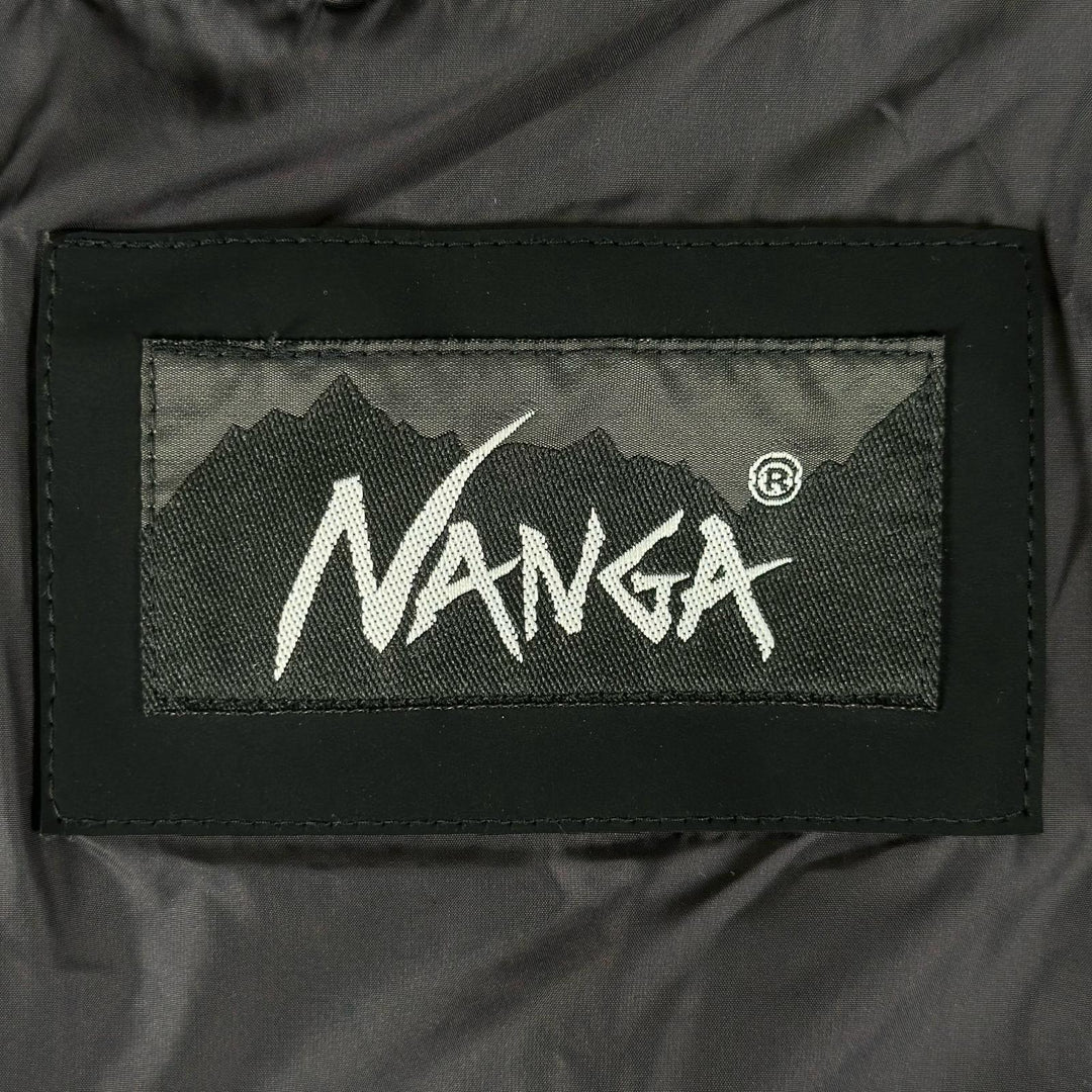 Great NANGA mountain hoodie Logo embroidered, drawstring, mountain jacket 48