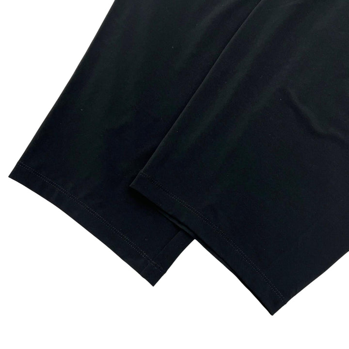 Excellent ISSEY MIYAKE Pants Tuck Wide black Triacetate Women 2 IM51JF725