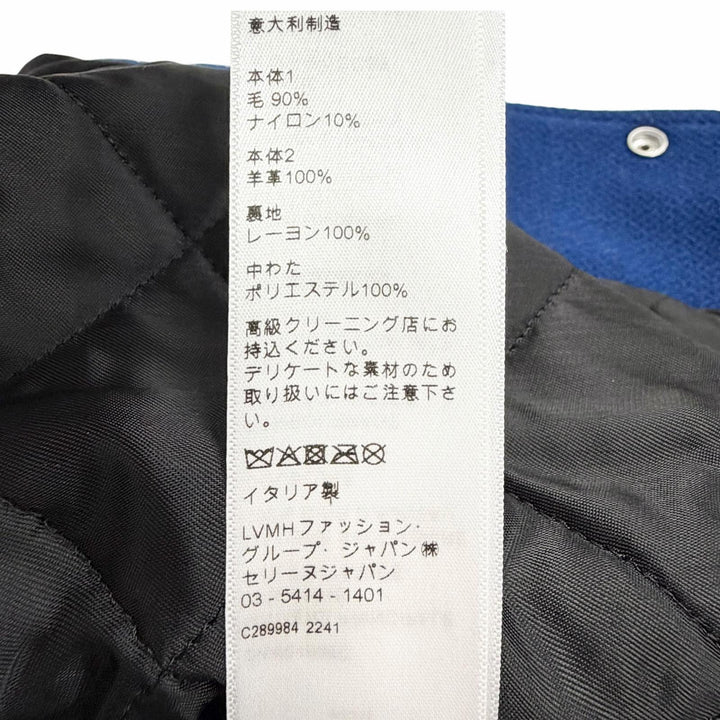 Excellent CELINE Stajan Classic Teddy Jacket Triomphe Leather 36 2W804896C