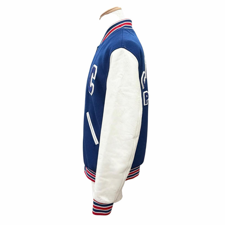 Excellent CELINE Stajan Classic Teddy Jacket Triomphe Leather 36 2W804896C