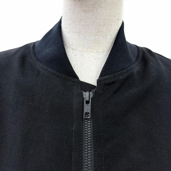 Excellent Yohji Yamamoto Blouson Sequin Logo Design Bomber Jacket 3 FV-J21-100
