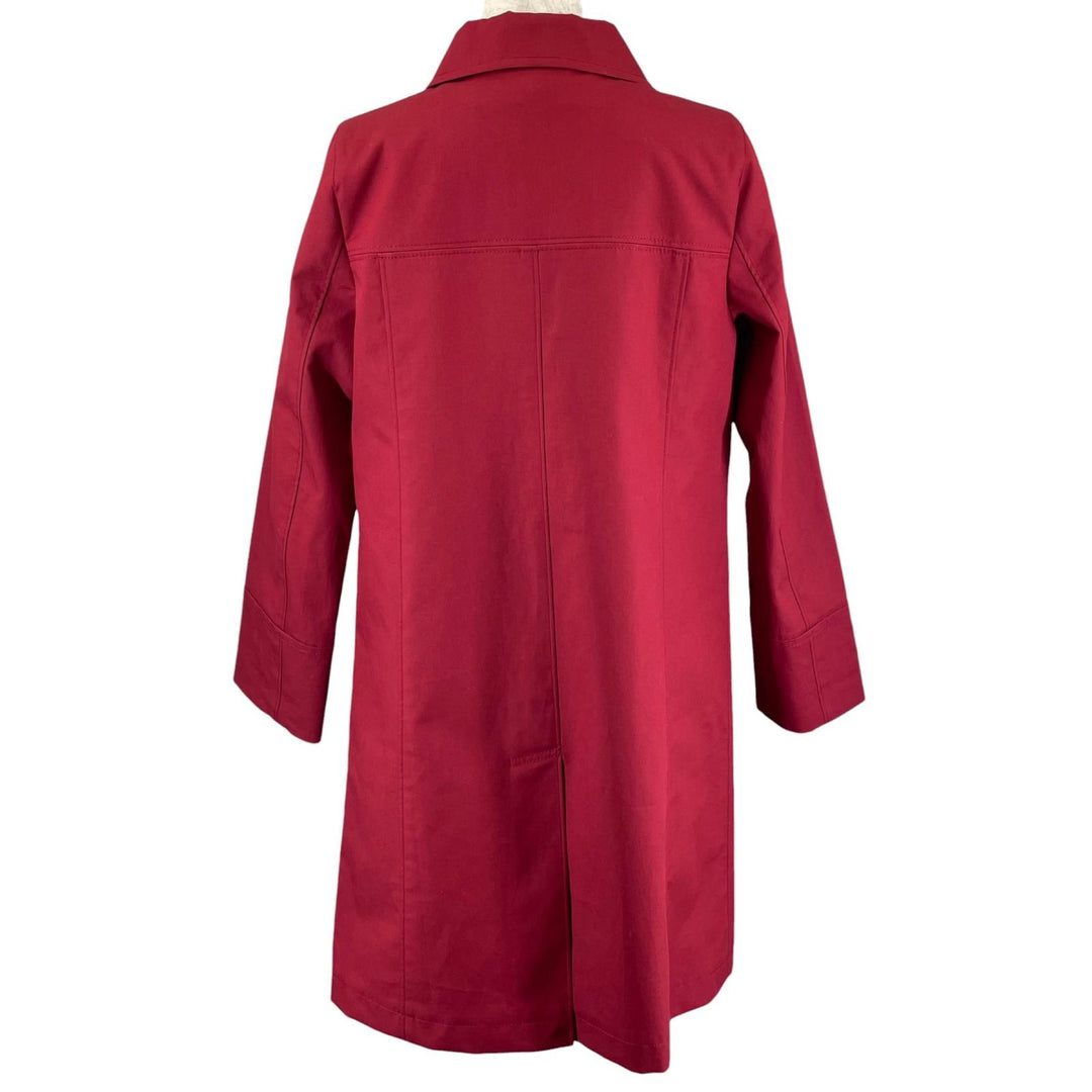 Excellent MACKINTOSH PHILOSOPHY coat with liner Red cotton Women 36 H5A01-610-15