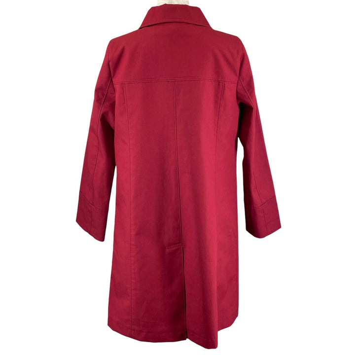 Excellent MACKINTOSH PHILOSOPHY coat with liner Red cotton Women 36 H5A01-610-15