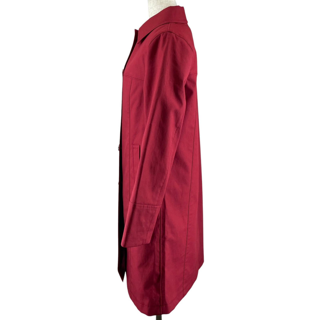 Excellent MACKINTOSH PHILOSOPHY coat with liner Red cotton Women 36 H5A01-610-15