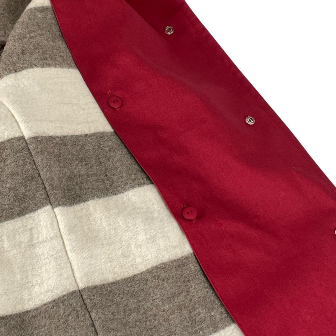 Excellent MACKINTOSH PHILOSOPHY coat with liner Red cotton Women 36 H5A01-610-15