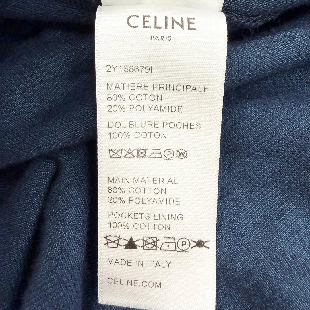 Great CELINE Track jacket SB11-521 WZ681571 Celine Triomphe Velvet M 2Y168679I