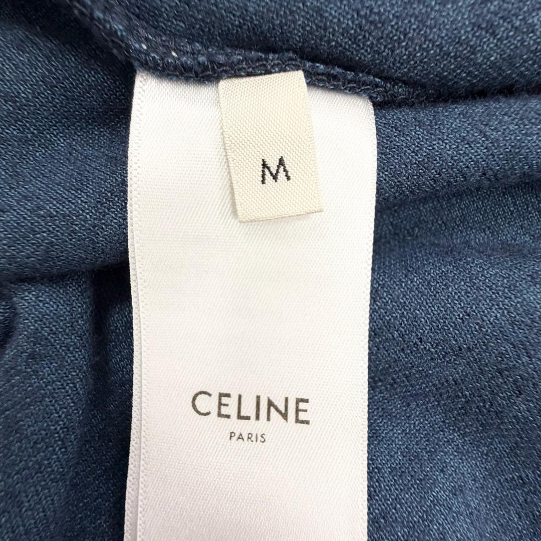 Great CELINE Track jacket SB11-521 WZ681571 Celine Triomphe Velvet M 2Y168679I