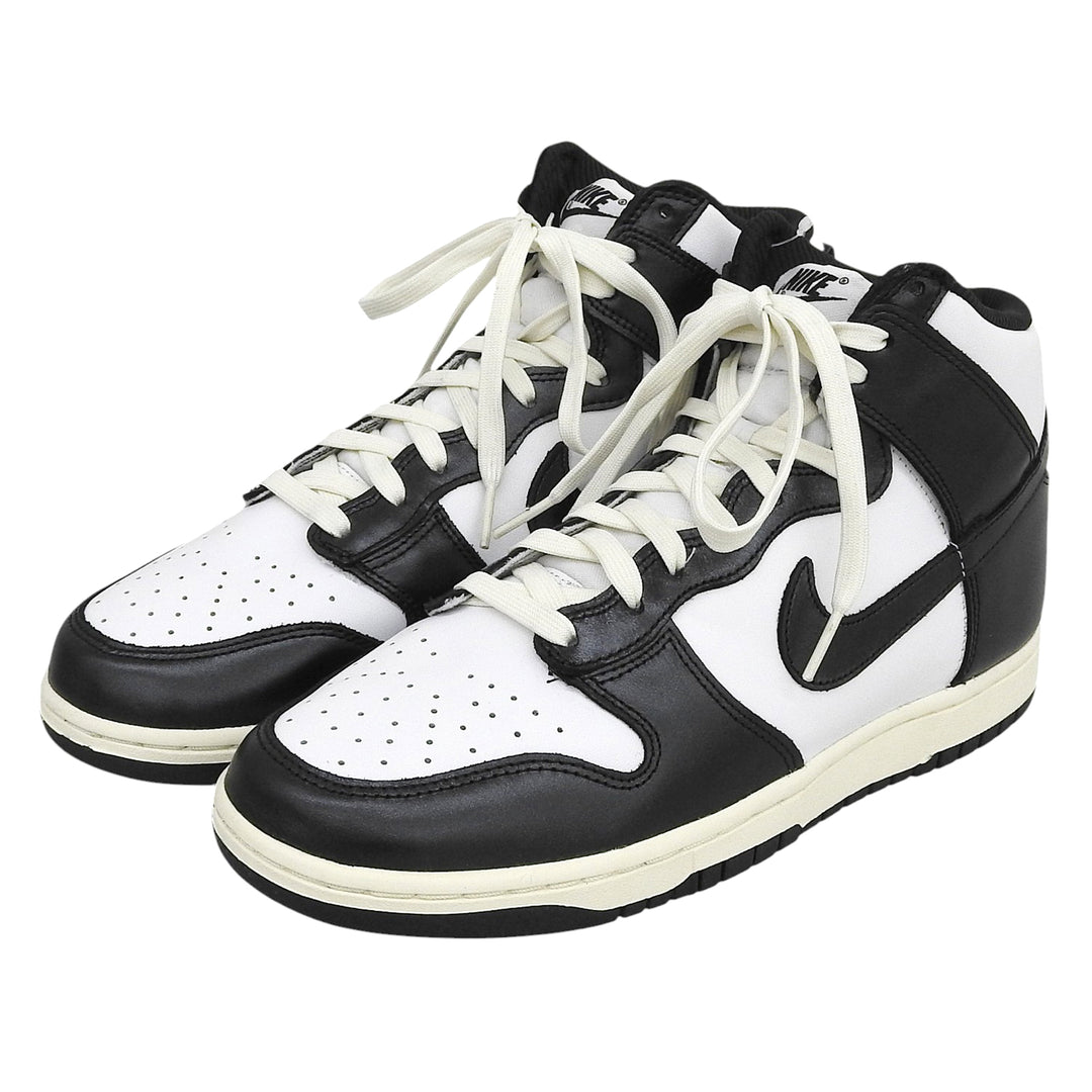 Pristine NIKE High cut sneakers WOMEN'S DUNK HIGH Dunk leather 28cm DQ8581-100