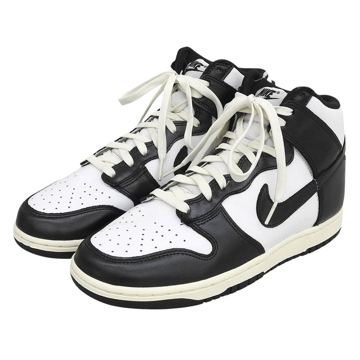 Pristine NIKE High cut sneakers WOMEN'S DUNK HIGH Dunk leather 28cm DQ8581-100