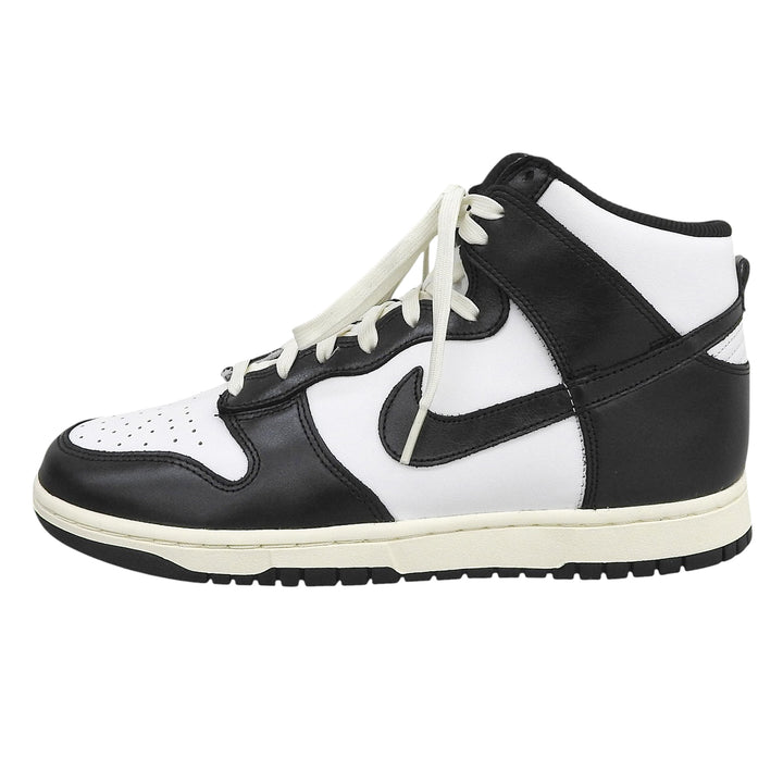 Pristine NIKE High cut sneakers WOMEN'S DUNK HIGH Dunk leather 28cm DQ8581-100