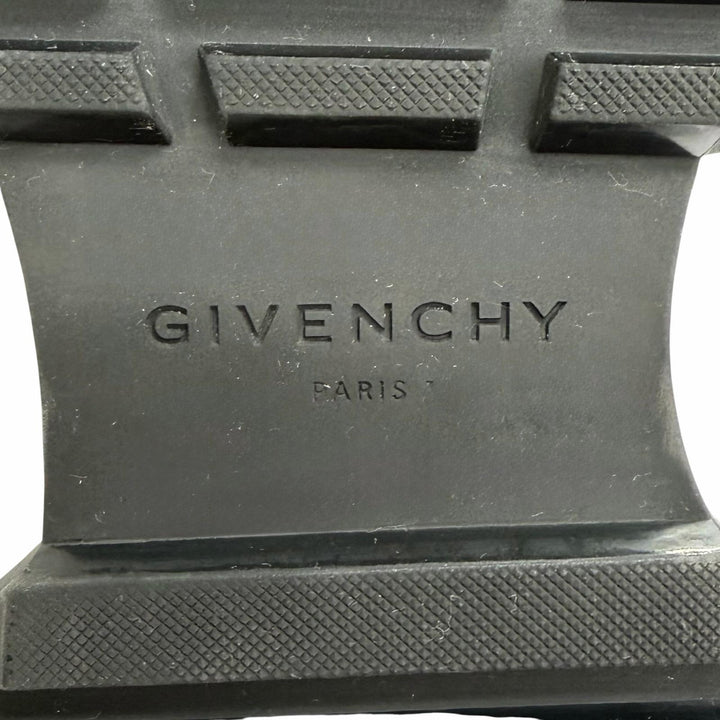 Discounted Great GIVENCHY sneakers SPECTRE RUNNER Logo Zipline 4G black 42 BH009BH1LL