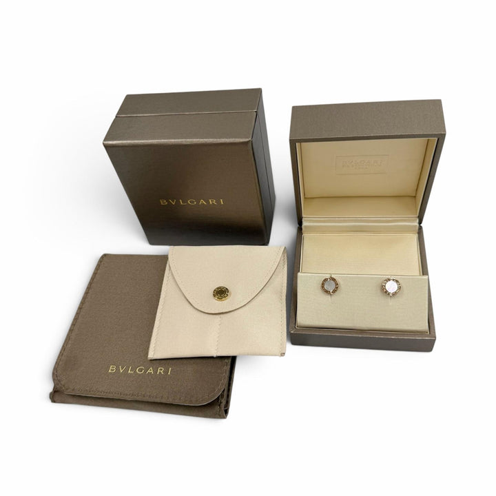 Excellent BVLGARI Pierce Bvlgari Bvlgari Shell Pierce Pink gold 750(PG) Women
