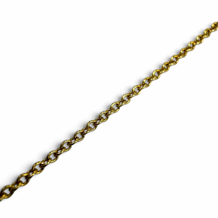Great TIFFANY&Co. Necklace Cruciform Yellow Gold 750 Women