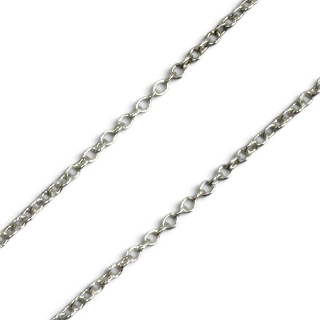 Great TIFFANY&Co. Necklace cross White gold 750(WG) Women