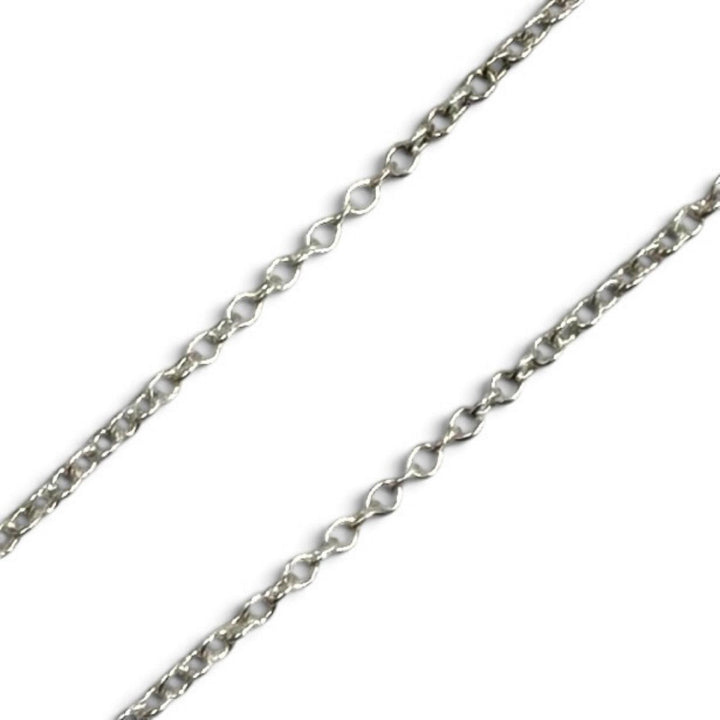 Great TIFFANY&Co. Necklace cross White gold 750(WG) Women
