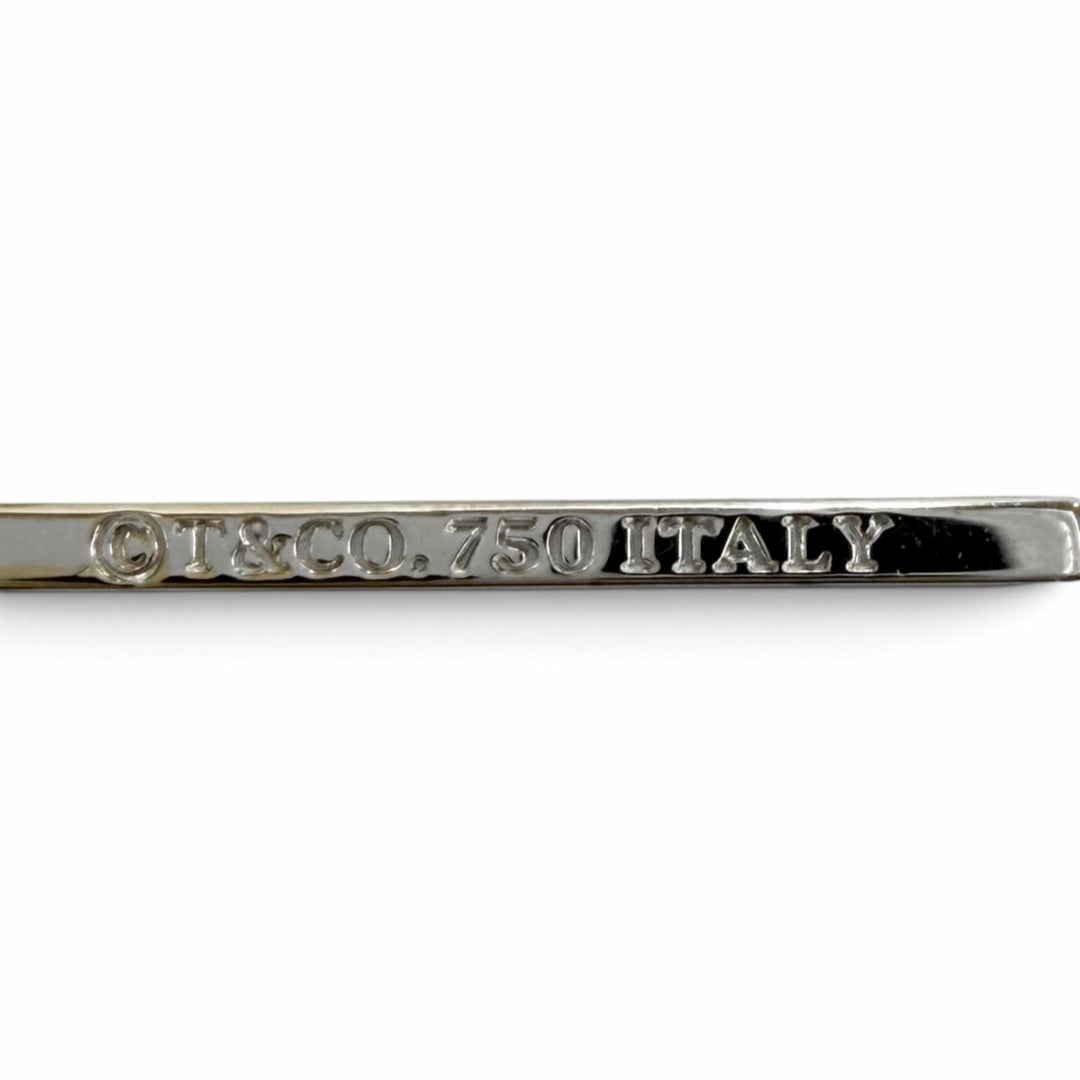 Great TIFFANY&Co. Necklace cross White gold 750(WG) Women