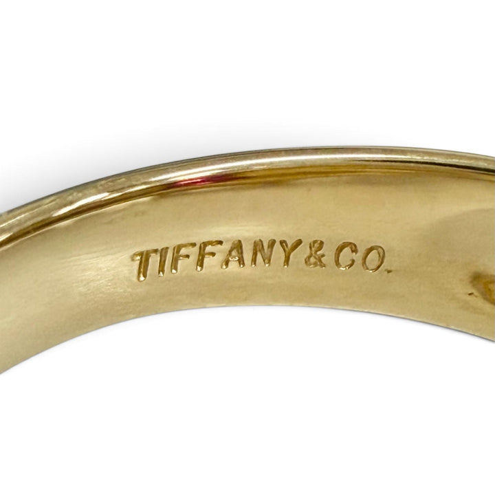 Excellent TIFFANY&Co. Ring ring Stackable 3-Piece Ruby Ring, 750 (Yellow Gold)
