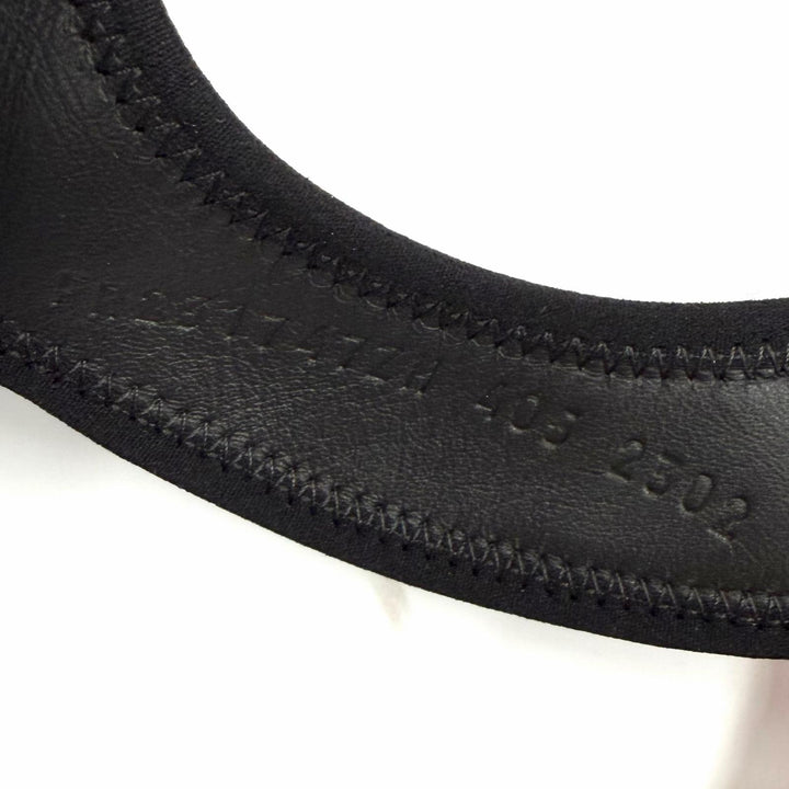 Pristine HERMES Sandals Giorno Leather accents, Velcro closure, sportswear 40.5