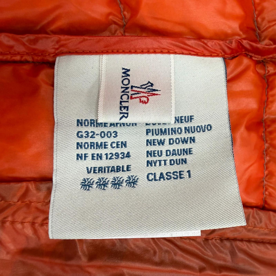 Great MONCLER Down vest PATRICK gray Nylon mens 2