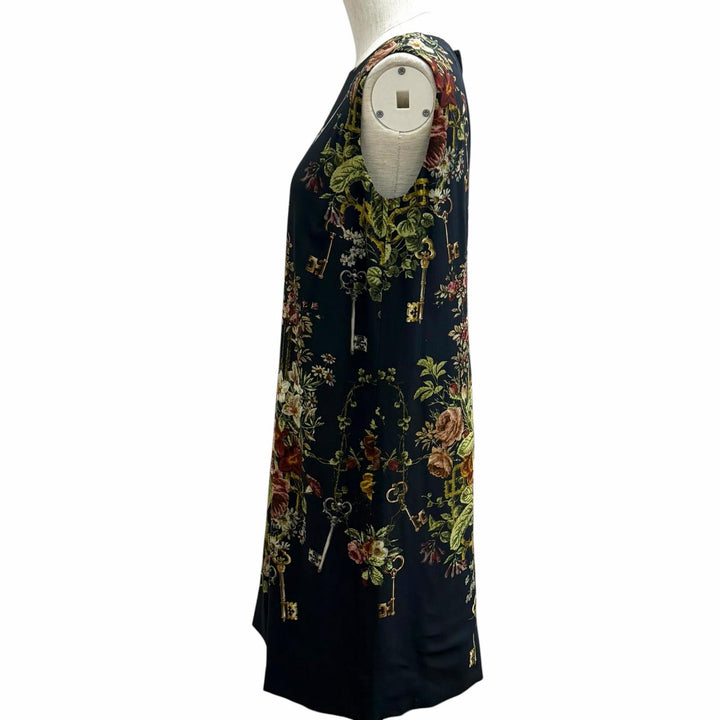 Pristine DOLCE&GABBANA one piece Floral print sleeveless top Viscose 42 F6NA7T