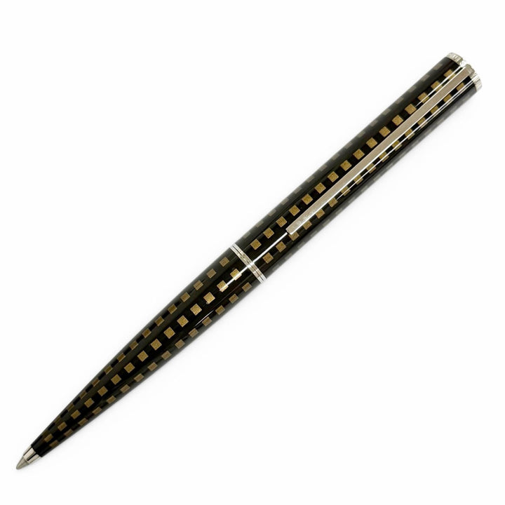 Excellent LOUIS VUITTON Ballpoint pen Jet rack Damier Twist Dark brown