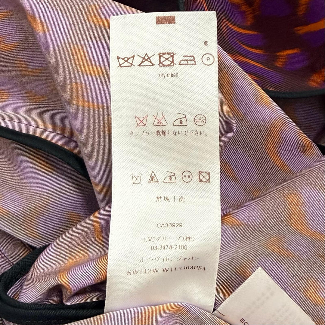 Excellent LOUIS VUITTON trench coat Purple Nylon Women 40