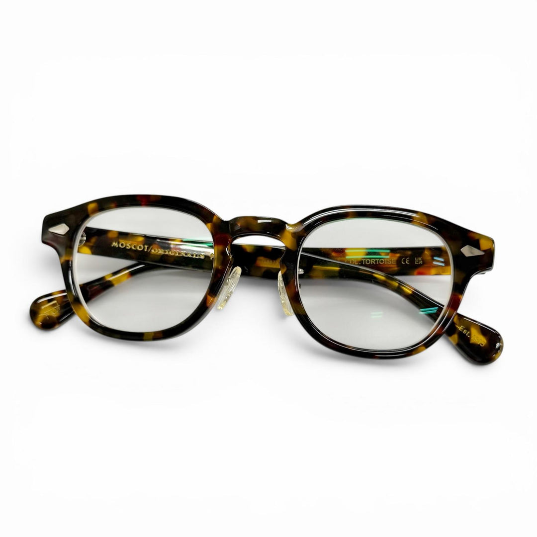Excellent MOSCOT Glasses LEMTOSH Wellington Tortoiseshell Pattern Havana mens