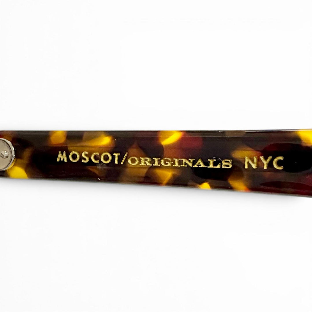 Excellent MOSCOT Glasses LEMTOSH Wellington Tortoiseshell Pattern Havana mens