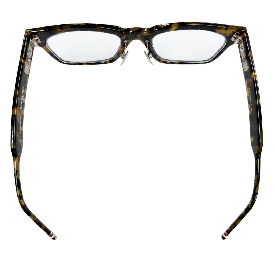 Great THOM BROWNE Glasses Marble Wellington Clear brown mens TBX418