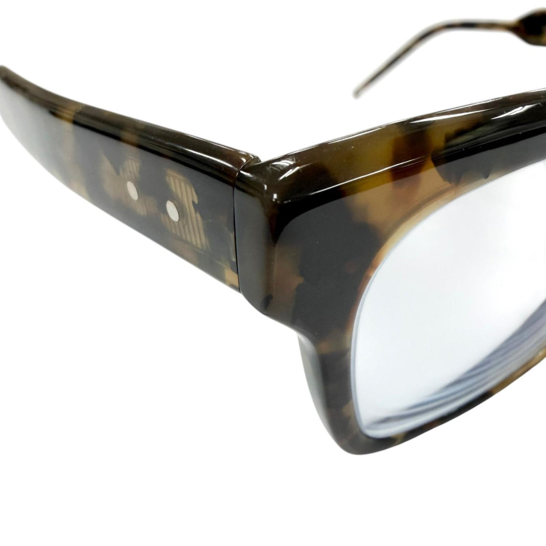 Great THOM BROWNE Glasses Marble Wellington Clear brown mens TBX418