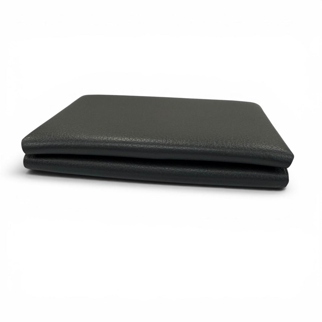 Great HERMES Coin case Calvi duo Serie Metal Evercolor Leather Women