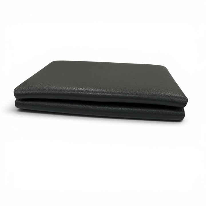 Great HERMES Coin case Calvi duo Serie Metal Evercolor Leather Women